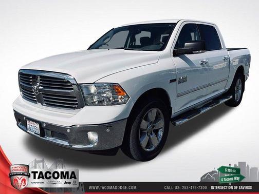 Bright White Clearcoat 2017 RAM 1500 Big Horn