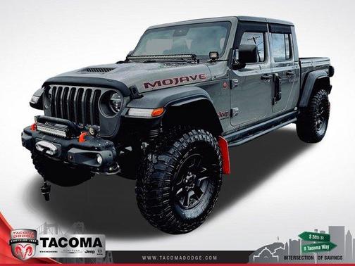 Sting Gray Clearcoat 2021 Jeep Gladiator Mojave