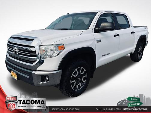 Super White 2017 Toyota Tundra SR5