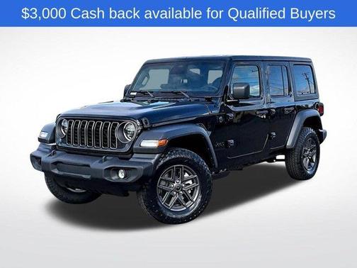 Black Clearcoat 2026 Jeep Wrangler Sport