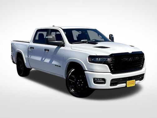 Bright White Clearcoat 2026 RAM 1500 Laramie