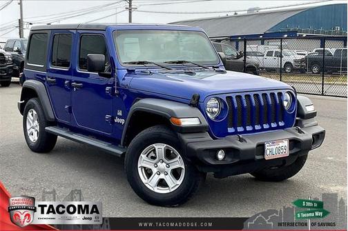 2018 Jeep Wrangler Unlimited Sport S 4x4