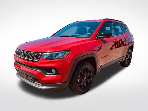 Red 2026 Jeep Compass Latitude