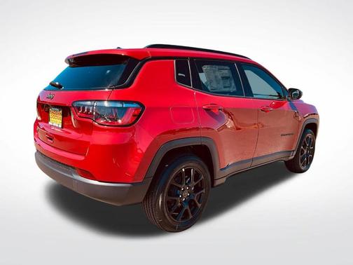 Red 2026 Jeep Compass Latitude