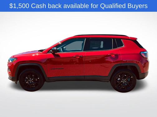 Red 2026 Jeep Compass Latitude