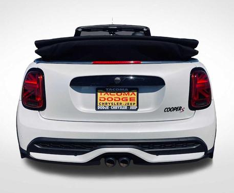 White Metallic 2023 MINI Convertible Cooper S