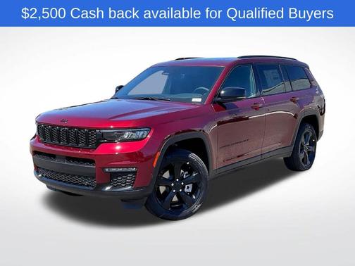 Velvet Red Pearlcoat 2025 Jeep Grand Cherokee L Limited