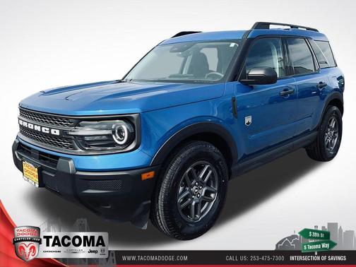 Blue Metallic 2025 Ford Bronco Sport Big Bend