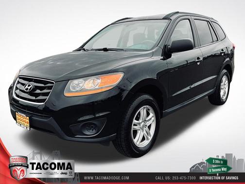 Phantom Black Metallic 2011 Hyundai SANTA FE GLS
