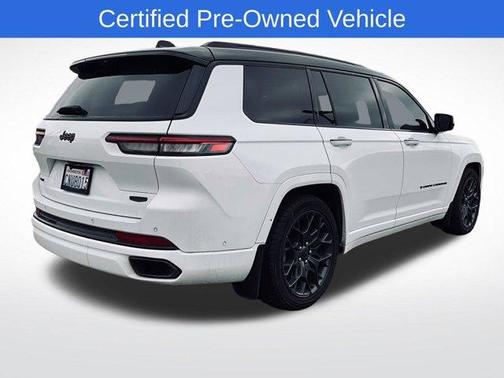 Bright White Clearcoat 2024 Jeep Grand Cherokee L Summit
