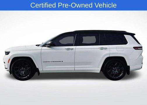 Bright White Clearcoat 2024 Jeep Grand Cherokee L Summit