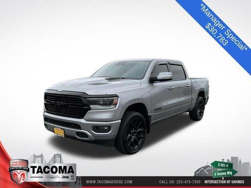 Billet Silver Metallic Clearcoat 2020 RAM 1500 Rebel