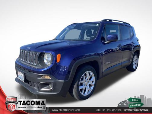 Jetset Blue 2018 Jeep Renegade Latitude