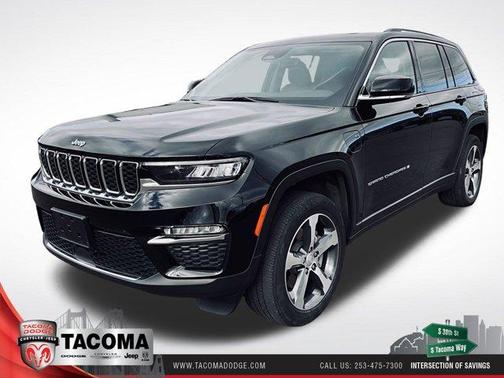 Diamond Black 2022 Jeep Grand Cherokee 4xe Base