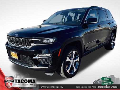 Diamond Black 2022 Jeep Grand Cherokee 4xe Base