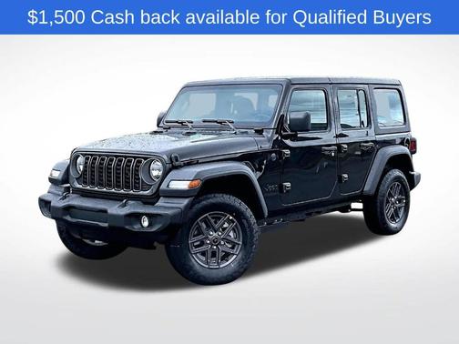 Black Clearcoat 2026 Jeep Wrangler Sport