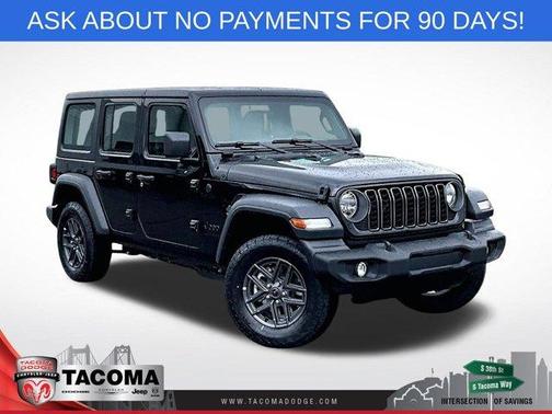 Black Clearcoat 2026 Jeep Wrangler Sport
