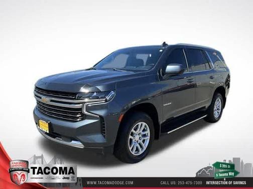 Shadow Gray Metallic 2021 Chevrolet Tahoe LT