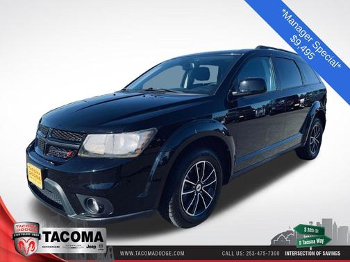 Pitch Black Clearcoat 2019 Dodge Journey SE