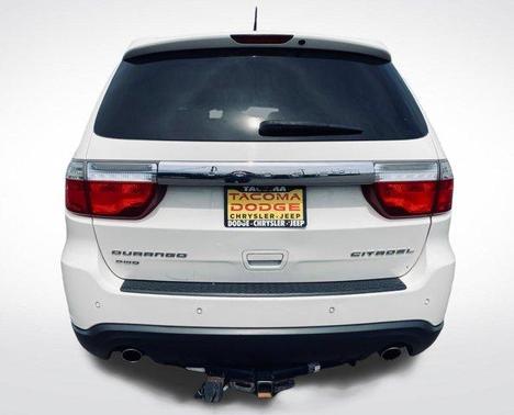 Stone White Clearcoat 2012 Dodge Durango Citadel