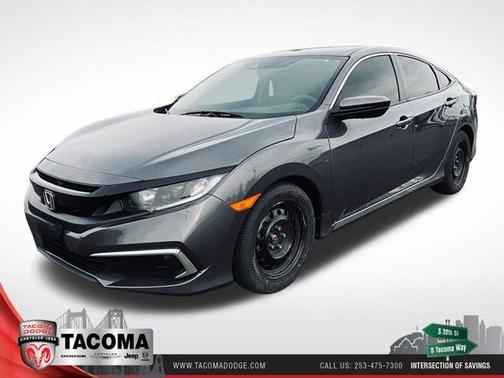 Charcoal 2019 Honda Civic LX
