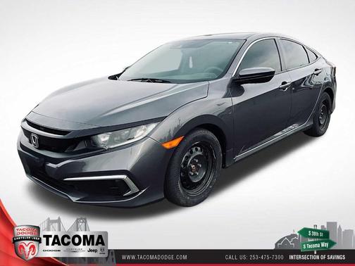 Charcoal 2019 Honda Civic LX