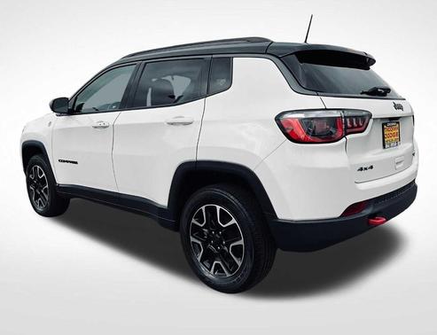 White Clearcoat 2020 Jeep Compass Trailhawk