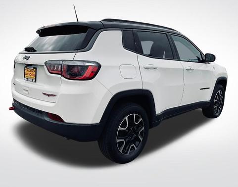 White Clearcoat 2020 Jeep Compass Trailhawk