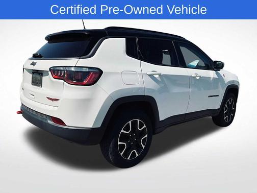 White Clearcoat 2020 Jeep Compass Trailhawk