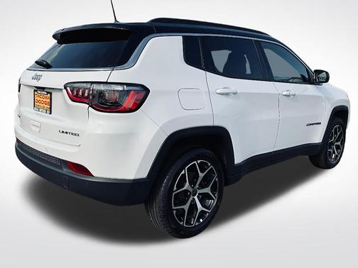 Bright White Clearcoat 2025 Jeep Compass Limited