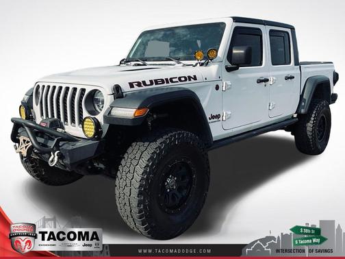 Bright White Clearcoat 2020 Jeep Gladiator Rubicon