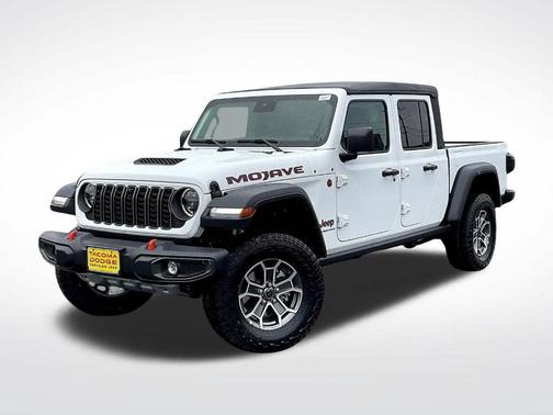 Bright White Clearcoat 2025 Jeep Gladiator Mojave