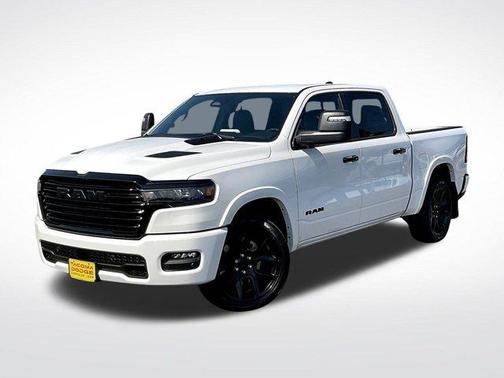 Bright White Clearcoat 2026 RAM 1500 Laramie