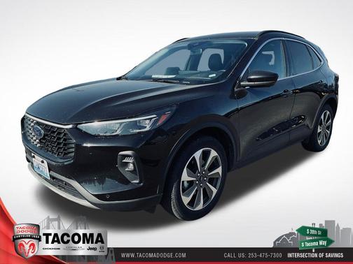Black 2024 Ford Escape Platinum