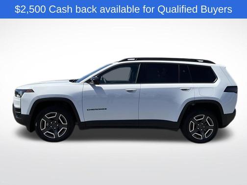 Bright White Clearcoat 2026 Jeep Cherokee LAREDO/LIMITED