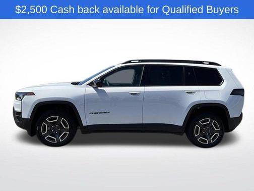 Bright White Clearcoat 2026 Jeep Cherokee LAREDO/LIMITED
