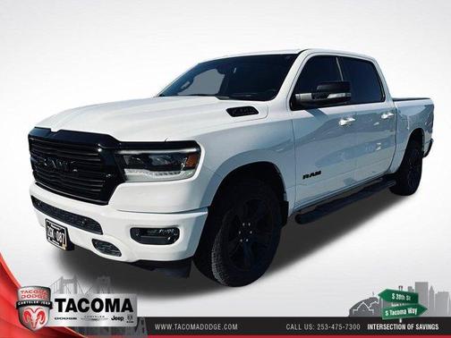 Bright White Clearcoat 2021 RAM 1500 Big Horn