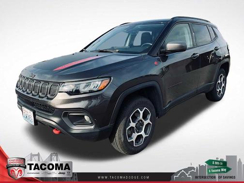Granite Crystal Clearcoat Metallic 2022 Jeep Compass Trailhawk