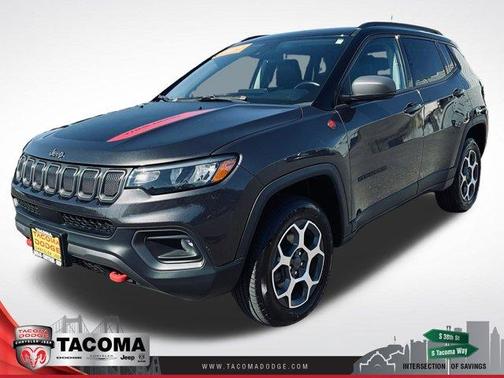 Granite Crystal Clearcoat Metallic 2022 Jeep Compass Trailhawk