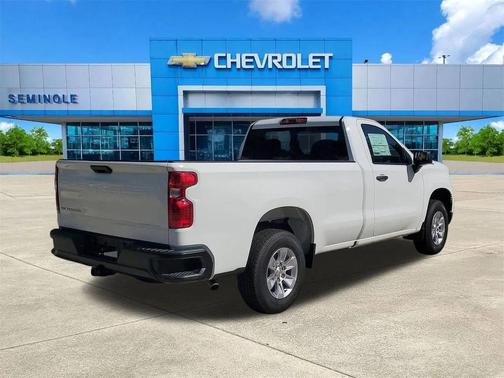Summit White 2026 Chevrolet Silverado 1500 WT