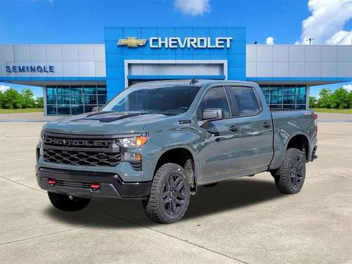 Cypress Gray 2026 Chevrolet Silverado 1500 Custom Trail Boss