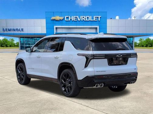 Polar White Tricoat 2026 Chevrolet Traverse RS