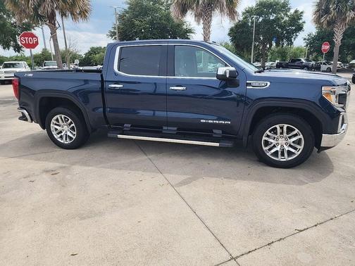 Pacific Blue Metallic 2020 GMC Sierra 1500 SLT