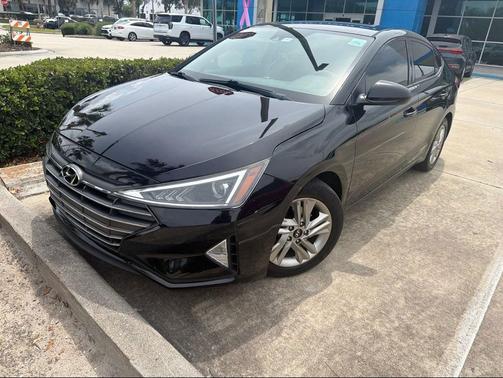 Phantom Black 2020 Hyundai ELANTRA SEL