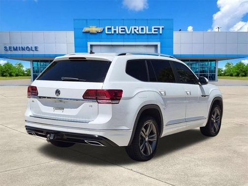 Pure White 2019 Volkswagen Atlas 3.6L SEL