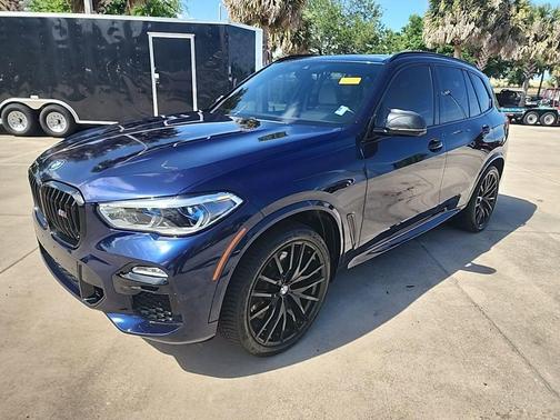 Tanzanite Blue II Metallic 2020 BMW X5 M50i