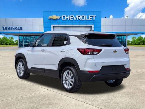 Summit White 2026 Chevrolet Trailblazer LS