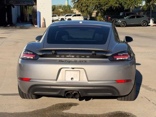 GT Silver Metallic 2018 Porsche 718 Cayman GTS