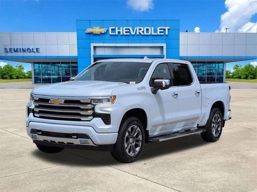 Polar White Tricoat 2026 Chevrolet Silverado 1500 High Country