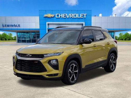 Nitro Yellow Metallic 2023 Chevrolet Trailblazer RS